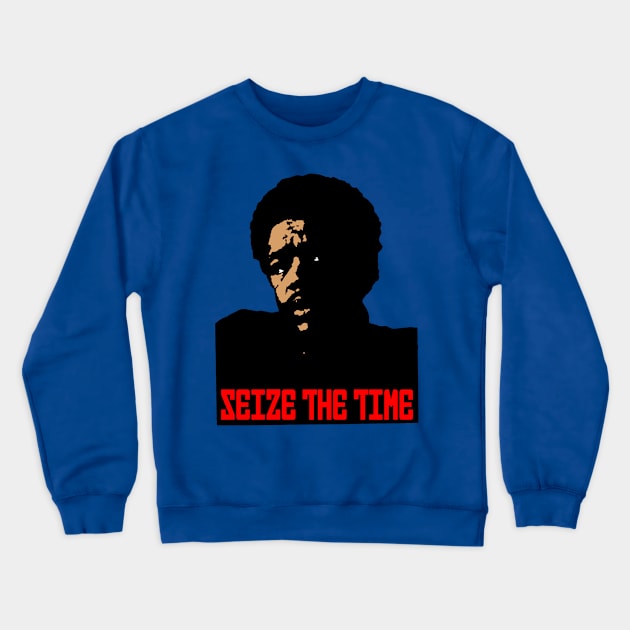 SEIZE THE TIME (BOBBY SEALE) Crewneck Sweatshirt by truthtopower